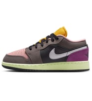 Nike Air Jordan 1 Low 'Tokyo Bio Hack' Special Edition Leather Unisex Sneaker Hakiki Deri Günlük Spor Ayakkabı Pembe-Kahverengi