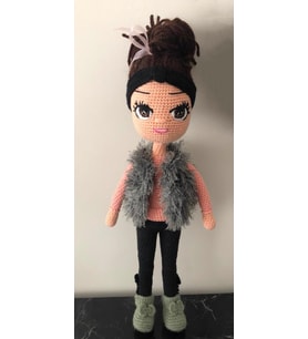 Gülşah Bebek Amigurumi Organik Oyuncak