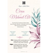 Nikah Düğün Nişan Kına Davetiyesi Beyaz Zarflı 5040 Kodlu