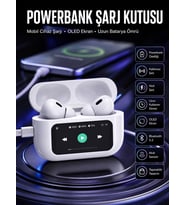 Kulak İçi Bluetooth Kulaklık Ekranlı Müzik Dinleme Çağrı Cevaplama Siyah Yeni Nesil