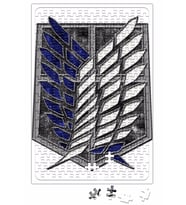 Attack On Titan The Survey Corps Logo Puzzle 240 Parça Yapboz
