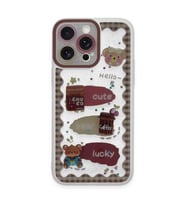 14 Sweet Desenli Kapak - Şeffaf