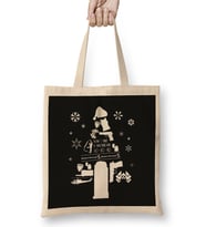 Die Hard Christmas Tree Silhouette Bez Çanta Uzun Saplı