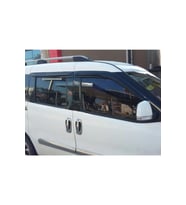 Fiat Doblo 2 Mügen Cam Rüzgarlığı 2010-2019 Arası 4 Lü Takım (Siyah)