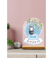 Kişiye Özel Pleksi Erkek ve Kız Bebeklere Özel Tasarım - Özelleştirilebilir Kıyafetli Bebek Model (Model 1)