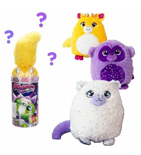 Misfittens Gemstones Sürpriz Peluş S5 Sarı Kapaklı Kutu İçinde Sıkışmış Yaramaz Kedi Serisi