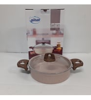 Gülsan Safran Granit Basık Tencere 22 cm