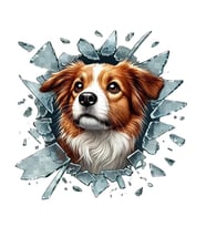 Fulcar Australian Shepherd Araç Stickerı (Çok Renkli)