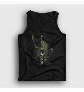 Presmono Unisex Siyah Wings Alice In Chains Atlet 8311tt