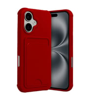 Apple İphone 17 Kelvin Kartvizitli Silikon - Kırmızı