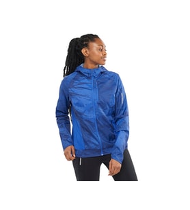 Salomon BONATTI CROSS WIND Kadın Koşu Rüzgarlık LC1887000 Mavi