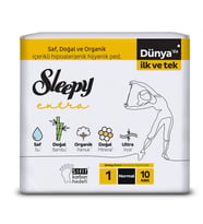 Sleepy Extra Ultra İnce Hijyenik Ped Normal 10'lu x6