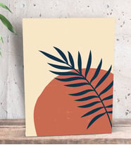 BK Gift Modern Art Tasarımlı Dekoratif Mini Kanvas Tablo 15x20cm-1