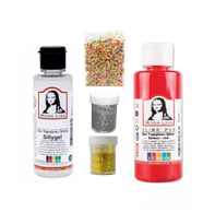 Slime Seti Kırmızı Renk 70 ML Renkli Slaym Südor Sılaym Seti 70 ML Slime Borax