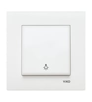 Viko Karre Beyaz Light + Çerçeve