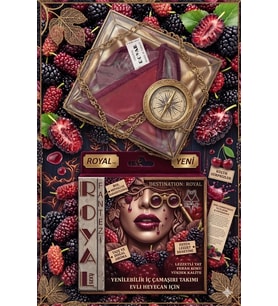 Amora Secret Fantezi Tüketilebilen Yenilebilir Karadut Aromalı İç Çamaşırı Takımı