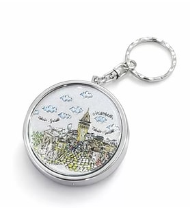 İstanbul Temalı Küllük Anahtarlık Alk4052