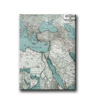 Osmanlı İmparatorluğu Haritası  Canvas Tablo HAD100