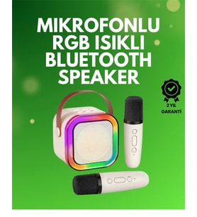 Taşınabilir Bluetooth Karaoke Sistemi – Geniş Pil Kapasitesi
