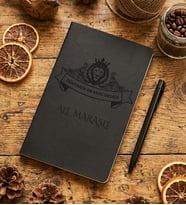 Kişiye Özel Canım Dedem Defter Babalar Günü Hediyesi (Siyah)