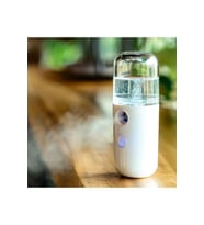 Beyaz Nano Mist Sprayer Dezenfektan Makinesi Mini Boy Taşınabilir Şarjlı (Çok Renkli)