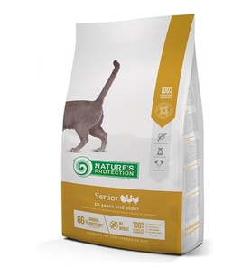 Nature's Protection Senior Kümes Hayvanlı Yaşlı Kedi Maması 2kg (Skt:20-12-2026)