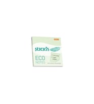 Gıpta Stickn Eco Notes 100 Yaprak Pastel Yeşil Yapışkanlı Not Kağıdı 76 x 76 mm