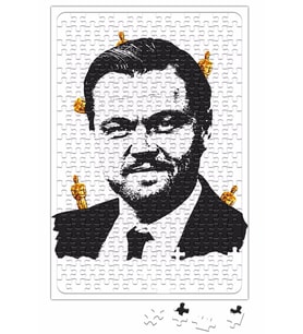 Oscar Goes to Leonardo Di Caprio Puzzle 240 Parça Yapboz