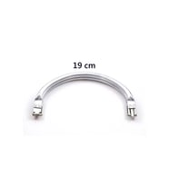 Gizli Metal Oval Çanta Bursu - 19 cm - Metal Çanta Aparatı Çanta Aksesuarı