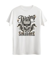 Dijital Baskılı Unisex Tshirt, Günlük Kullanıma Uygun Pamuklu Regular Tshirt (Beyaz)