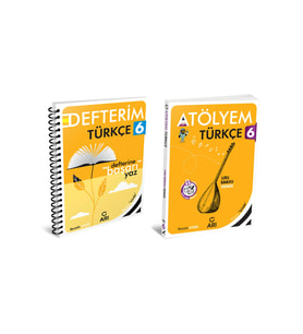 Arı Yayıncılık 2024-2025 Arı Yayıncılık 6. Sınıf Türkçe Atölyem+Defter Set 2 Kitap ! (Çok Renkli)