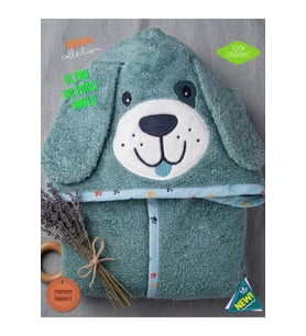 Bebek Bornoz Kundak Havlu Set - % 100 Pamuk Kız ve Erkek bebek