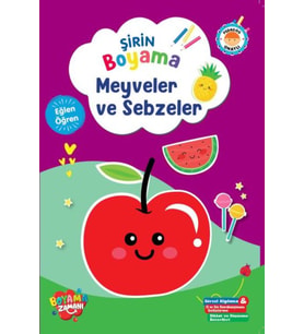 Şirin Boyama – Meyveler ve Sebzeler