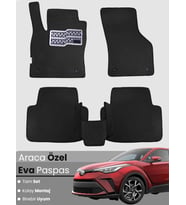 TOYOTA C-HR HYBRİD (2016-2019) Uyumlu EVA Paspas Tam Set–Oto Paspas,Araca Özel,Kolay Montaj