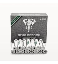White Elephant 40 lı 9 mm.Lületaşı Pipo Filtre Filitresi kb65-40
