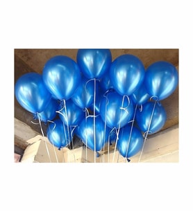 Mavi Balon 10 Adet ( Balonlar Sönüktür)