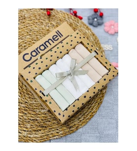 Caramell Organik 7’li Ağız Mendili
