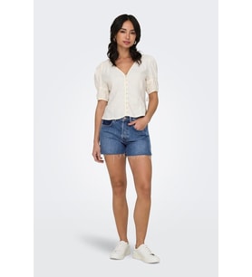 ONLY ONLCARLY MW REWORKED DNM SHORTS CRO 15323765 (DENIM)