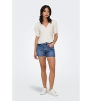 ONLY ONLCARLY MW REWORKED DNM SHORTS CRO 15323765 (DENIM)