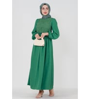 Firuze Elbise-Yeşil