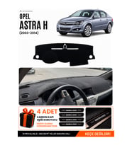 e-biz OPEL ASTRA H (2003-2014) Uyumlu Torpido Koruma, Torpido Örtüsü, Torpido Kılıfı - Siyah - OP003