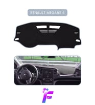 RENAULT Megane 4 Araca Özel Torpido Örtüsü Ön Göğüs Kılıfı Tam Koruma Oto Aksesuar A62