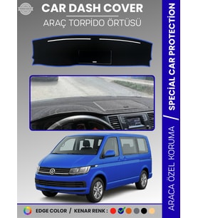 VOLKSWAGEN TRANSPORTER T6 KAPAKLI MODEL (2015-2020) Torpido Örtüsü Ön Göğüs Koruma Torpido Koruma