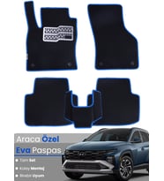 HYUNDAİ TUCSON (2020-2025) Uyumlu EVA Paspas Tam Set–Araca Özel,Kolay Montaj,Su Geçirmez