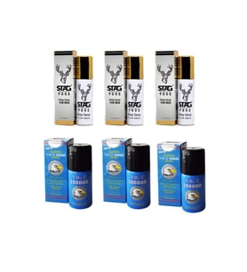 3 KUTU STAG 9000 GECİKTİRİCİ SPREY + 3 KUTU VİGA 150000 GECİKTİRİCİ SPREY - 6 ADET GÖNDERİ