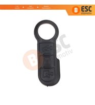Citroen Relay Fiat Ducato Peugeot Boxer için 3 Tuş Düğmeli Uzaktan Kumanda Anahtarı Kauçuk Düğme Pedi 71752589
