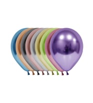 Balonevi Balon 12" Krom Karışık 50 Li