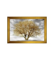 Manzara Temalı Kanvas Tablo 50 x 70 cm Gold Çerçeve
