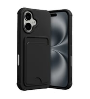iPhone 17 Kelvin Kartvizitli Silikon - Siyah