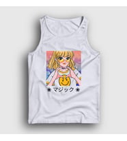 Presmono Unisex Beyaz Cute Girl Anime Atlet 348973tt